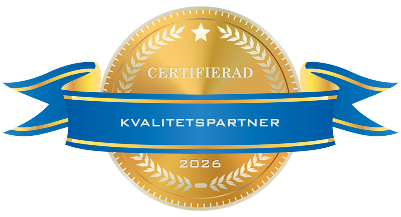 Certifierad Kvalitetspartner 2026